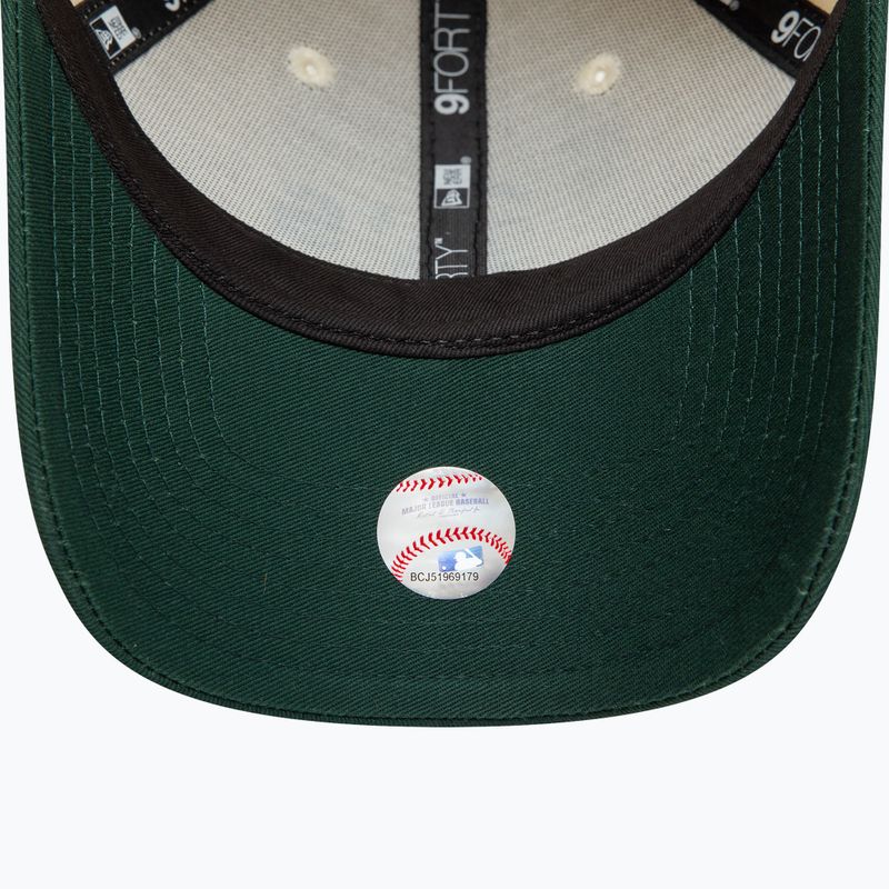 Neue Era Colourblock 9Forty Oakland Athletics Baseballkappe hellbeige 5