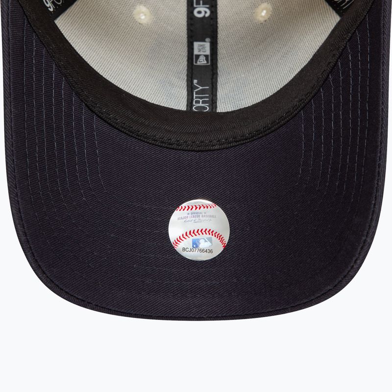 New Era Colourblock 9Forty New York Yankees Baseballkappe hellbeige 5