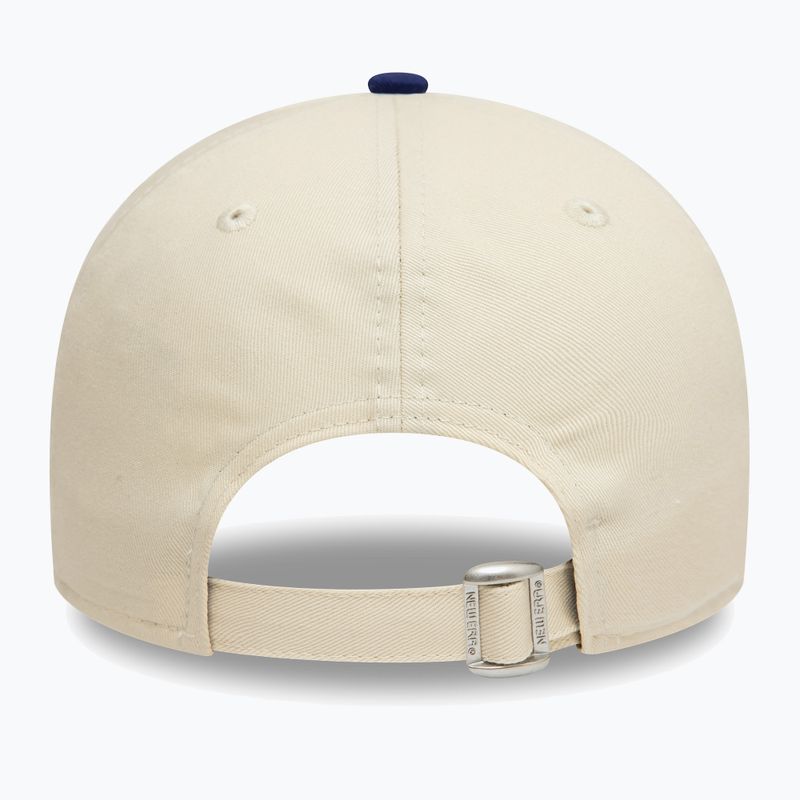 Neue Era Colourblock 9Forty Los Angeles Dodgers Baseballkappe hellbeige 4