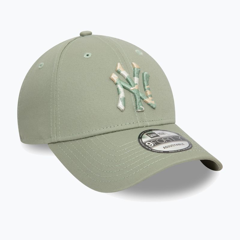 New Era Camo Infill 9Forty New York Yankees grün Pastell Baseballmütze