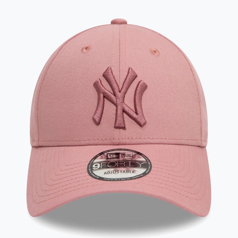 New Era League Essential 9Forty New York Yankees dunkelrosa Baseballmütze 2