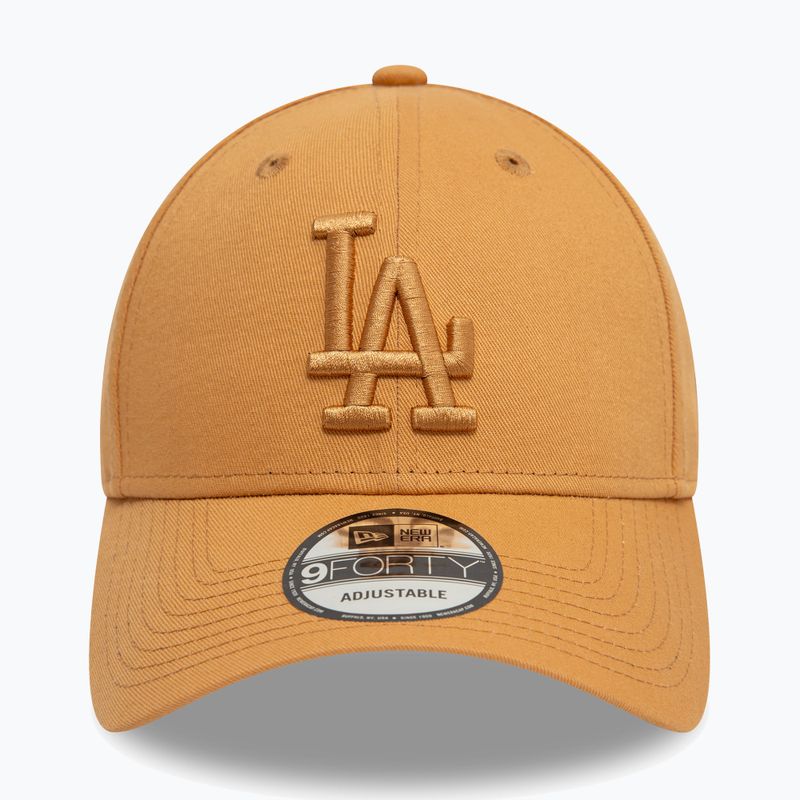 Neue Ära Liga wesentlich 9Forty Los Angeles Dodgers dunkel beige Baseballmütze 2