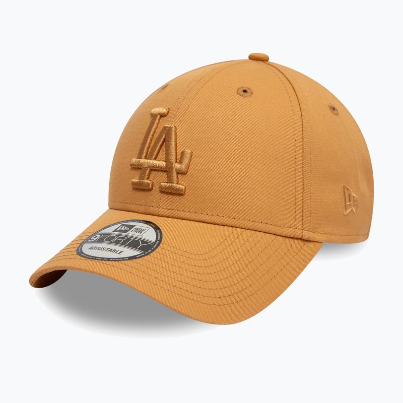 Neue Ära Liga wesentlich 9Forty Los Angeles Dodgers dunkel beige Baseballmütze 3
