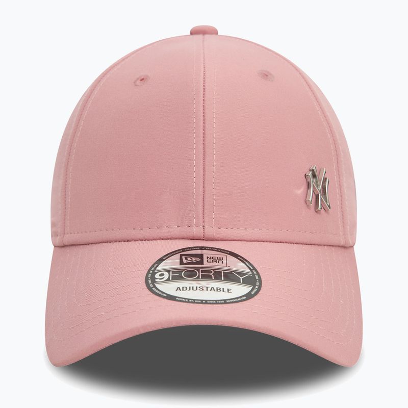 New Era Flawless 9Forty New York Yankees dunkelrosa Baseballkappe 3
