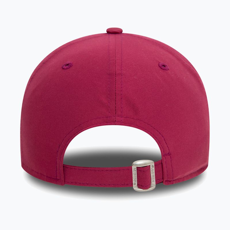 New Era Flawless 9Forty Los Angeles Dodgers Baseballkappe dunkelrot 4