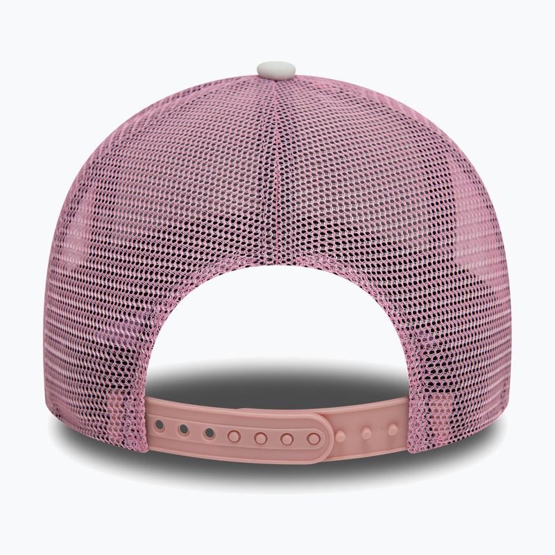 Neue Ära Obst Grafiken Trucker New York Yankees dunkel rosa Baseballmütze 4