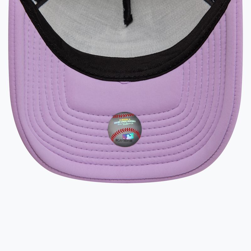 Neue Ära Obst Grafiken Trucker New York Yankees dunkel rosa Baseballmütze 5