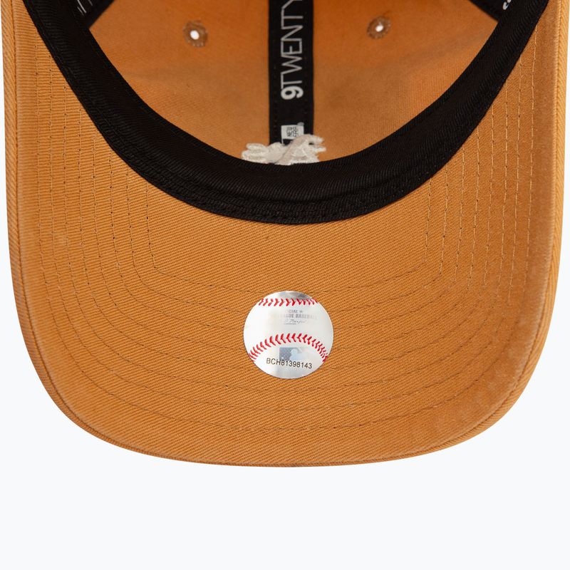 Neue Ära Mini gewaschen 9Twenty Oakland Athletics dunkel beige Baseballmütze 4