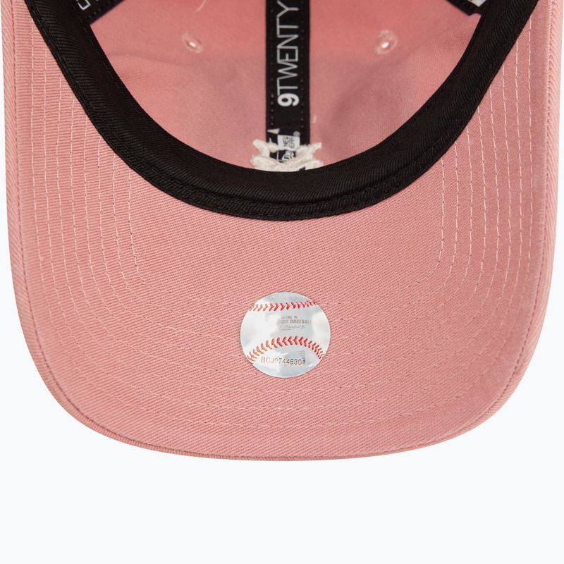 New Era Mini Washed 9Twenty New York Mets dunkelrosa Baseballkappe 5