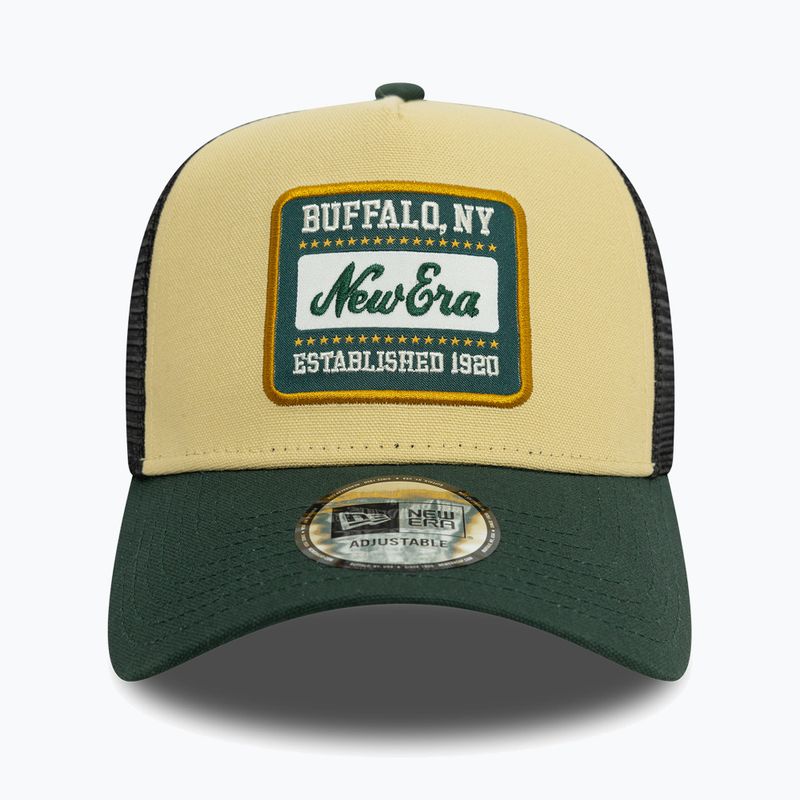 Neue Era NE Patch Canvas Trucker Kappe hellbeige 2