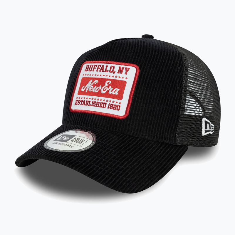 Neue Era NE Patch Cord Trucker Baseballmütze schwarz 2