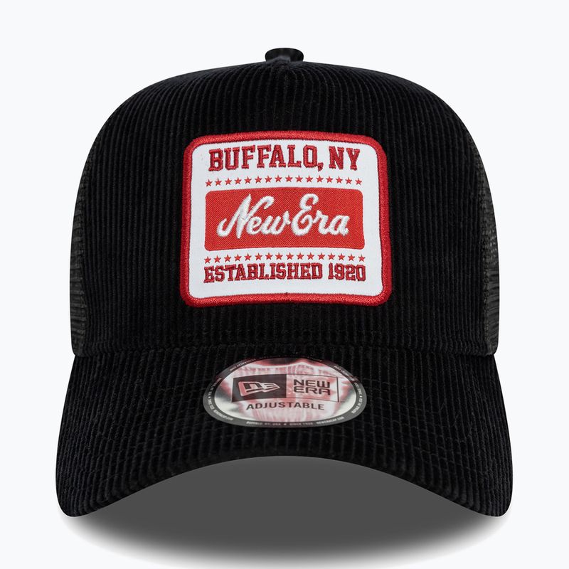 Neue Era NE Patch Cord Trucker Baseballmütze schwarz 3
