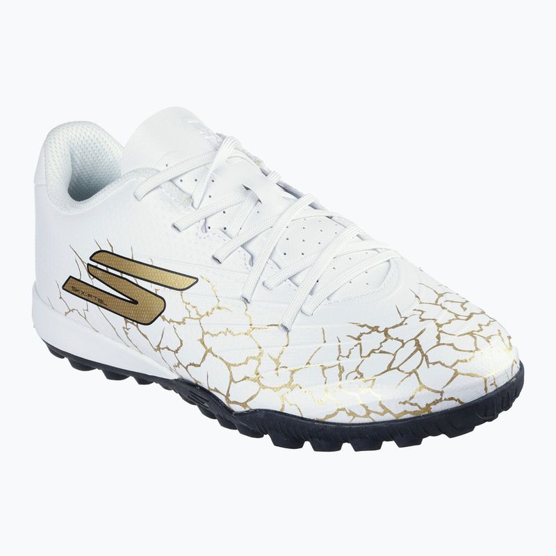 Fußballschuhe Kinder SKECHERS Skx_1.5 Youth Jr TF white/gold 8