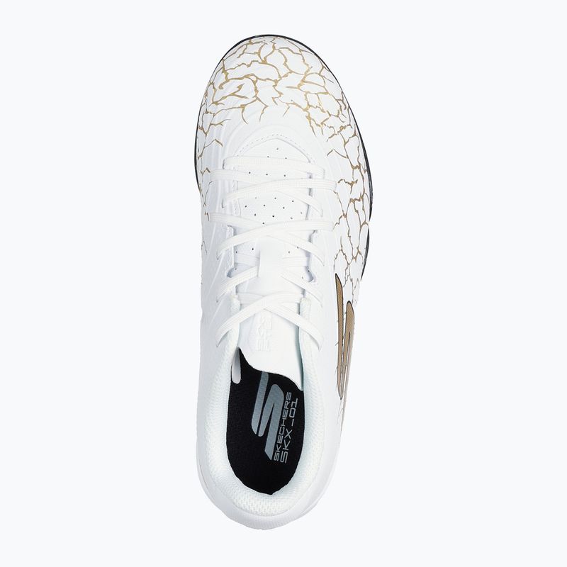Fußballschuhe Kinder SKECHERS Skx_1.5 Youth Jr TF white/gold 11