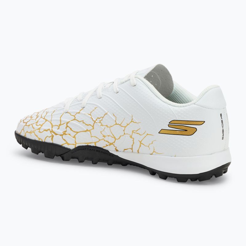 Fußballschuhe Kinder SKECHERS Skx_1.5 Youth Jr TF white/gold 3