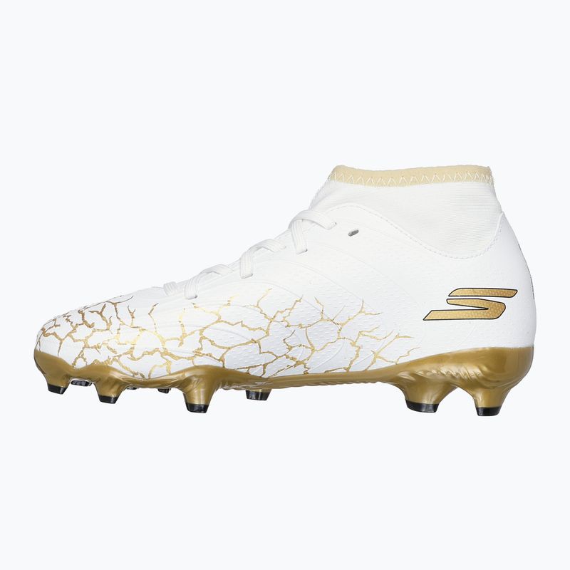 Fußballschuhe Kinder SKECHERS Skx_1.5 High Td Jr FG white/gold 10