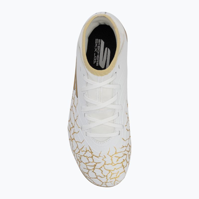 Fußballschuhe Kinder SKECHERS Skx_1.5 High Td Jr FG white/gold 5