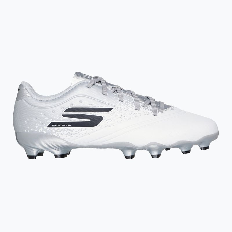 Fußballschuhe Kinder SKECHERS Razor 1.5 Youth Jr FG white/silver 9