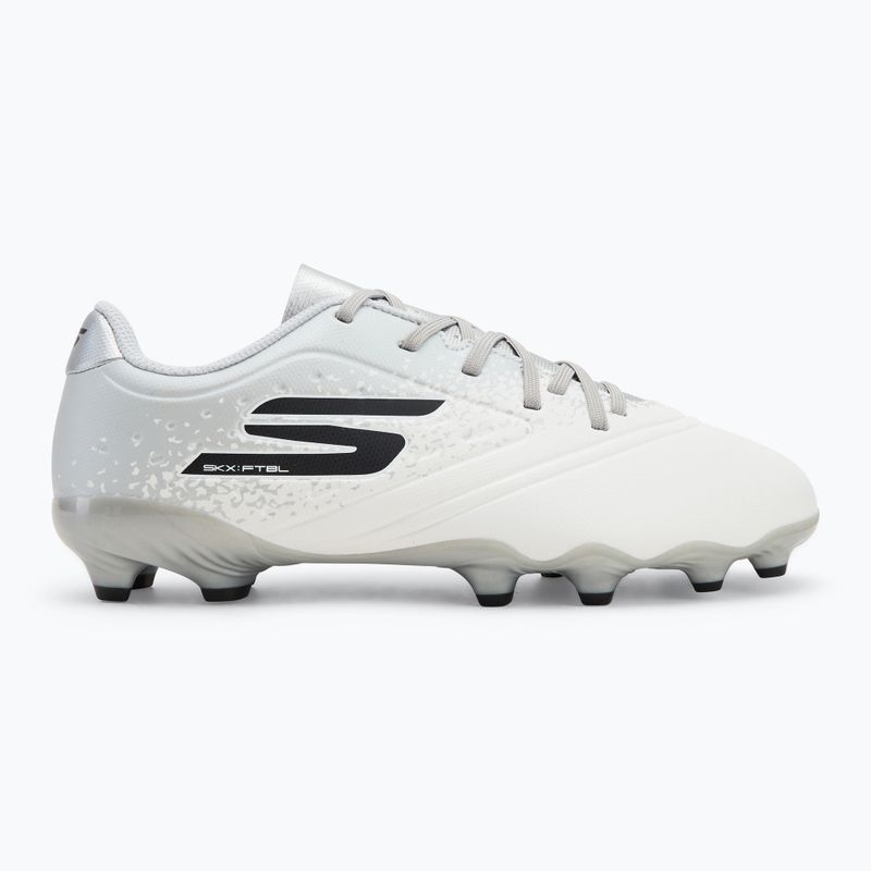 Fußballschuhe Kinder SKECHERS Razor 1.5 Youth Jr FG white/silver 2