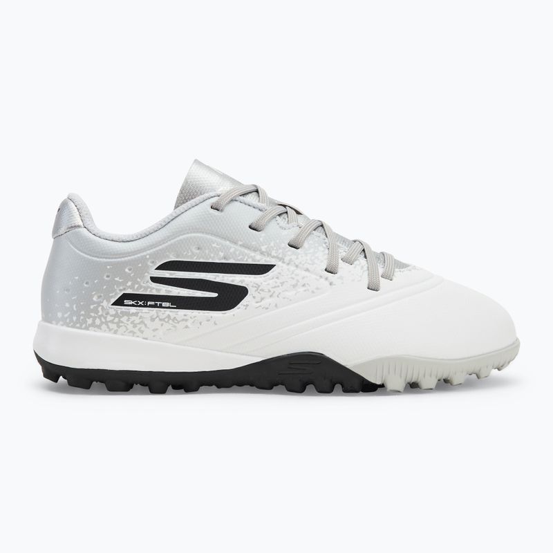Fußballschuhe Kinder SKECHERS Razor 1.5 Td Jr TF white/silver 2