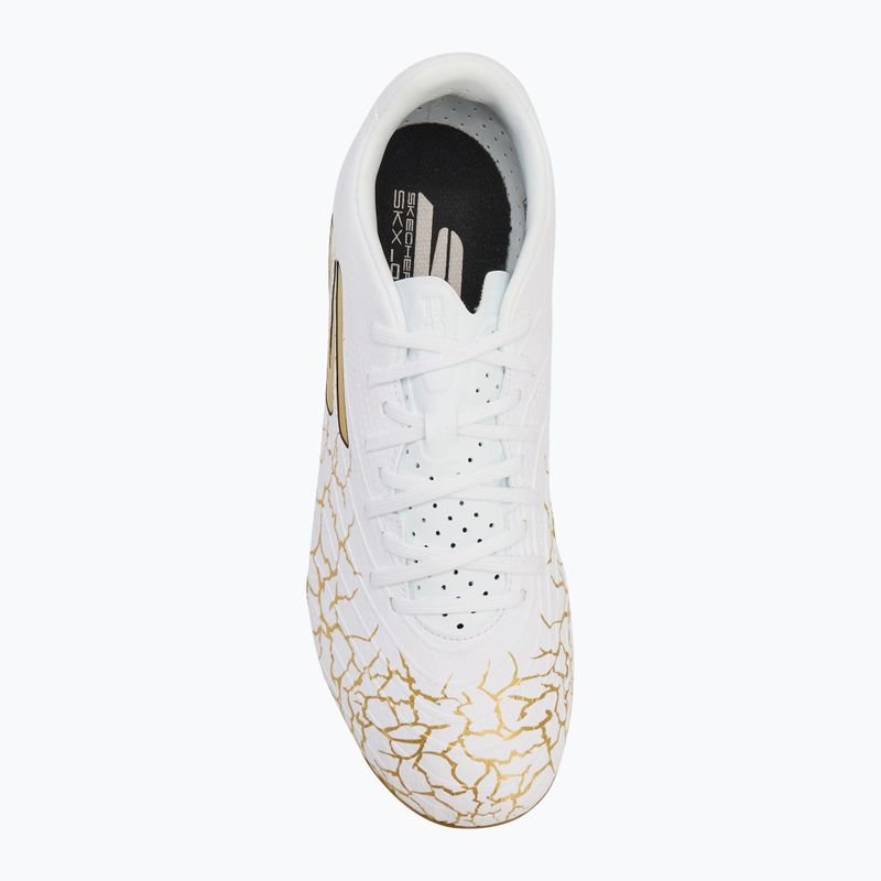 Fußballschuhe Herren SKECHERS Skx_ 1.5 Academy FG white/gold 5