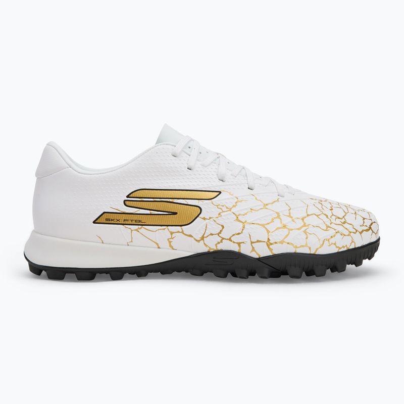 Fußballschuhe Herren SKECHERS Skx_1.5 Academy TF white/gold 2