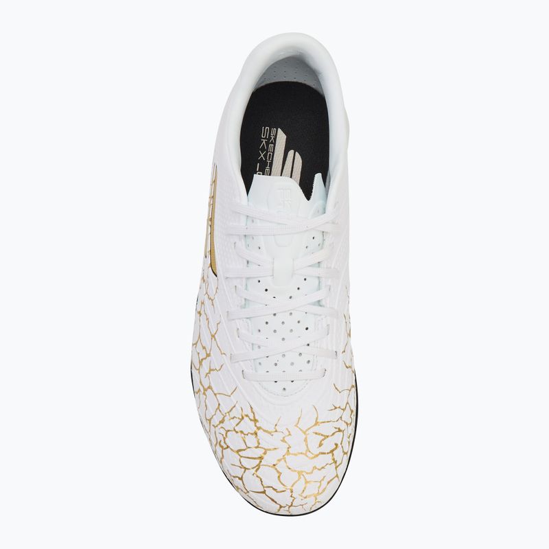 Fußballschuhe Herren SKECHERS Skx_1.5 Academy TF white/gold 5