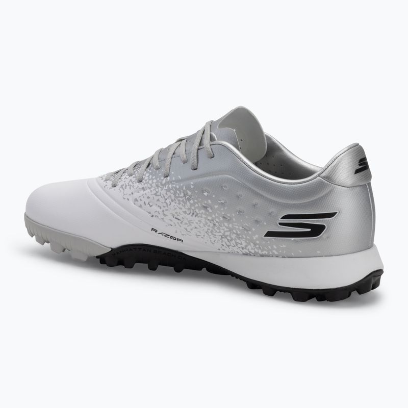 Fußballschuhe Herren SKECHERS Razor 1.5 Academy TF white/silver 3
