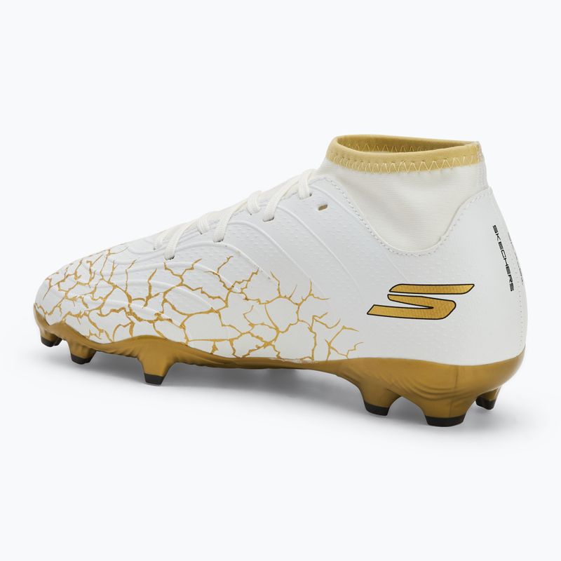 Fußballschuhe Kinder SKECHERS Skx 1.5 Youth High Jr FG white/gold 3