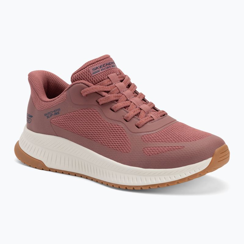 Schuhe Damen SKECHERS Bobs Squad 4 Staple Look rose