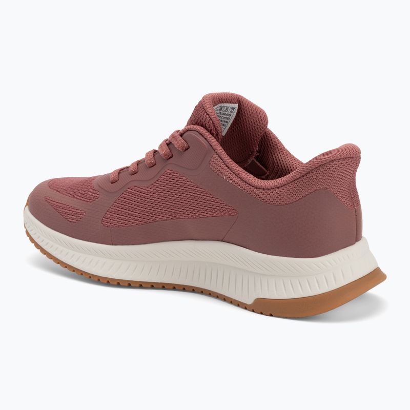 Schuhe Damen SKECHERS Bobs Squad 4 Staple Look rose 3