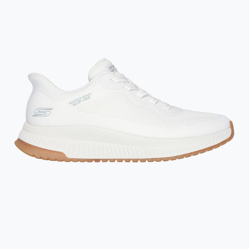 Schuhe Damen SKECHERS Bobs Squad 4 Staple Look white 9