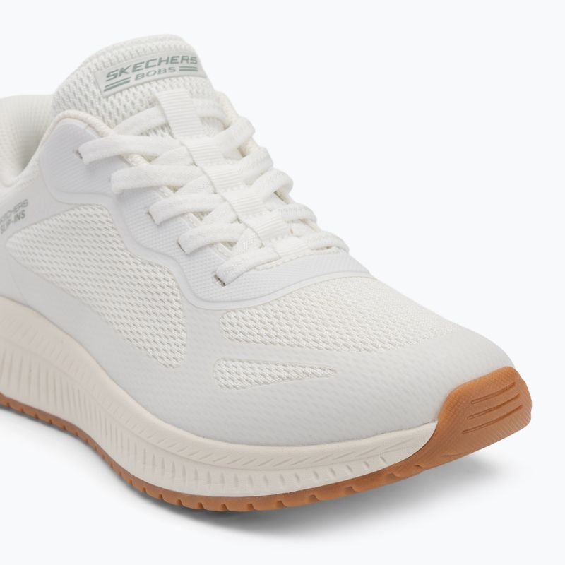Schuhe Damen SKECHERS Bobs Squad 4 Staple Look white 7