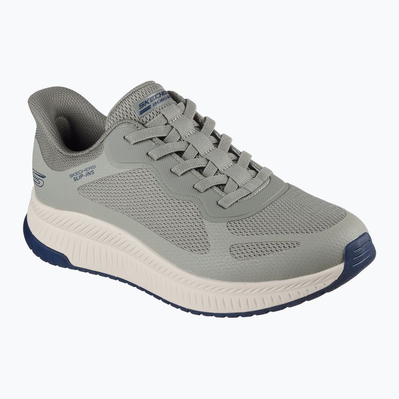 Herrenschuhe SKECHERS Bobs Squad 4 olive 3
