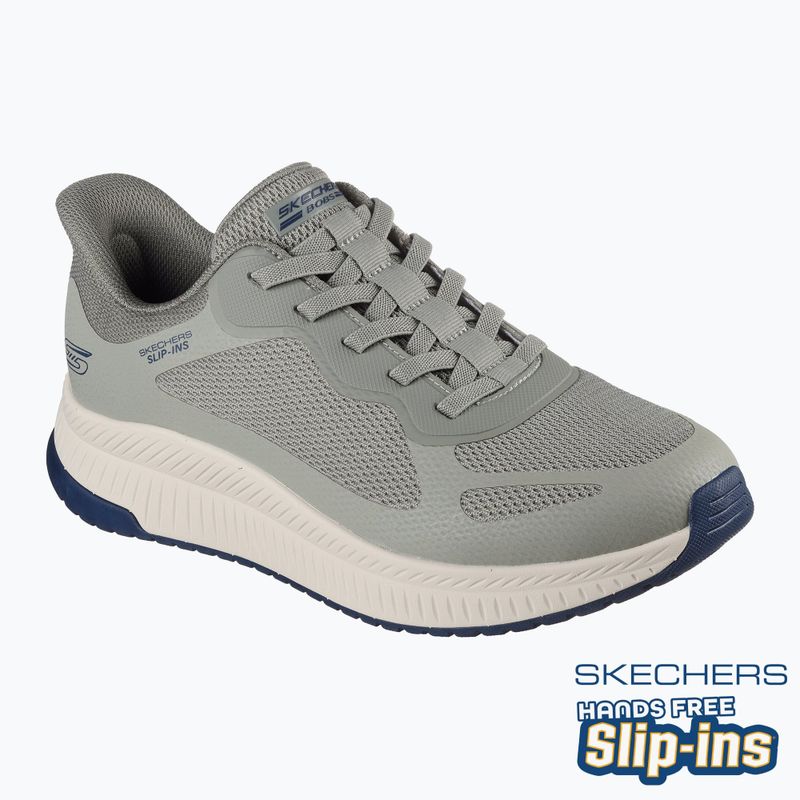 Herrenschuhe SKECHERS Bobs Squad 4 olive