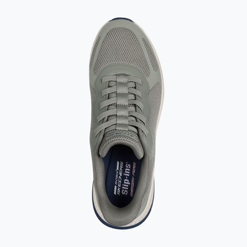 Herrenschuhe SKECHERS Bobs Squad 4 olive 6