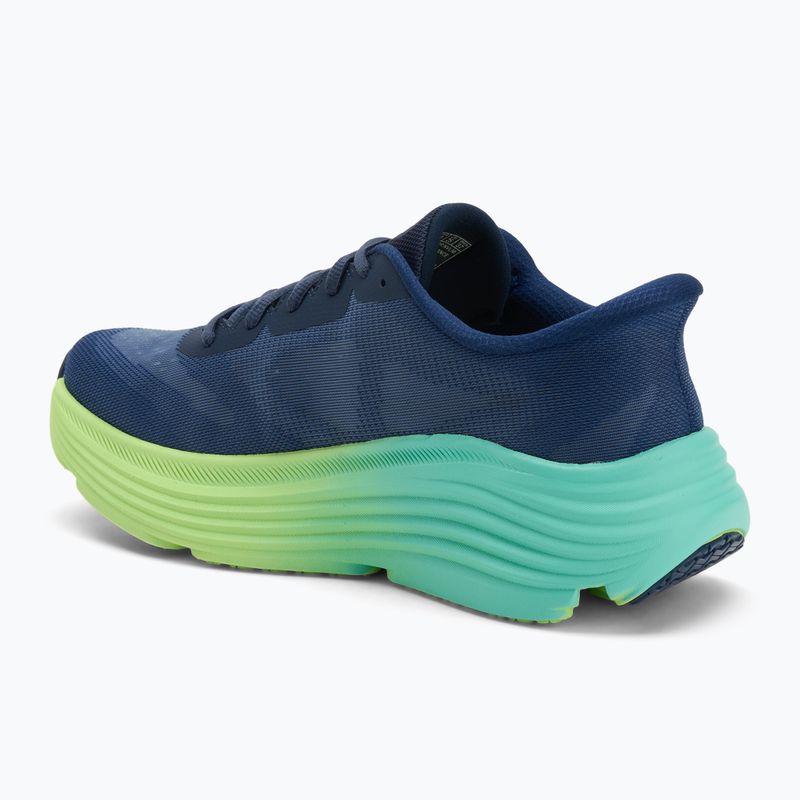Laufschuhe Herren Damen SKECHERS Max Cushioning Endeavour Hallandale navy/lime 3