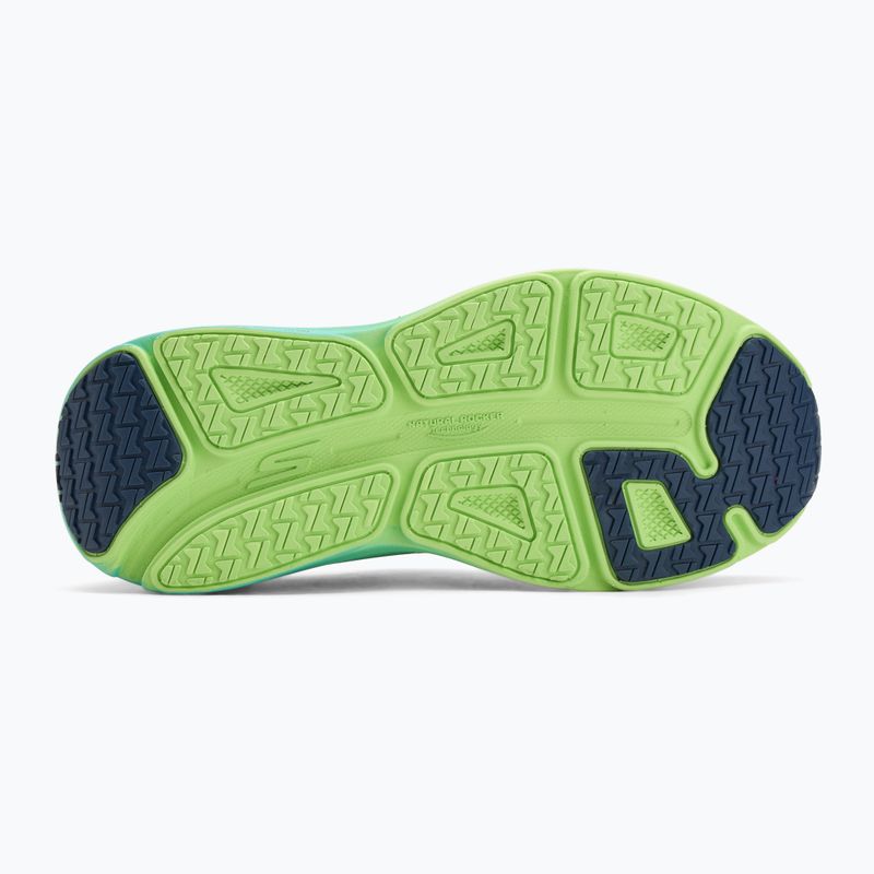 Laufschuhe Herren Damen SKECHERS Max Cushioning Endeavour Hallandale navy/lime 4