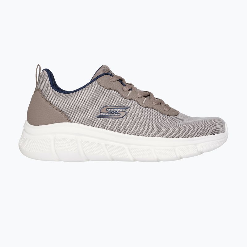 Herren Schuhe Skechers Bobs Sport B Flex Icy Edge Taupe 2