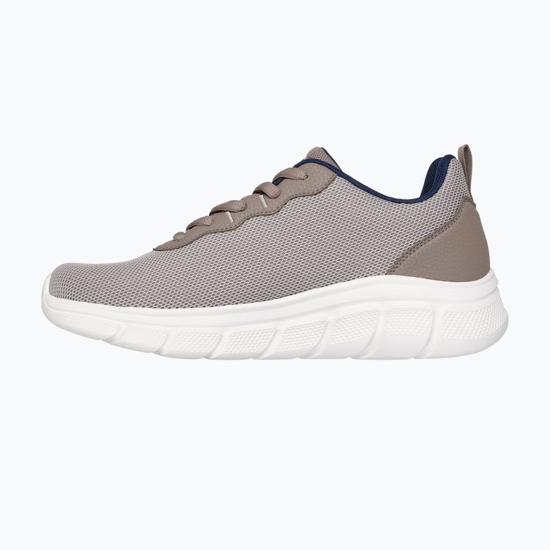 Herren Schuhe Skechers Bobs Sport B Flex Icy Edge Taupe 3