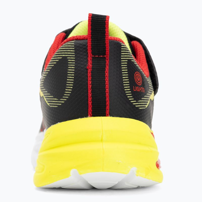 Kinder-Schuhe SKECHERS Flex-Glow Ultra schwarz/rot 6