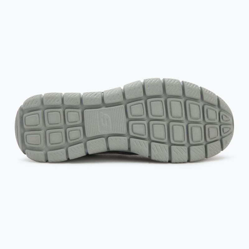 Herren Schuhe Skechers Track Leshur charcoal/orange 4