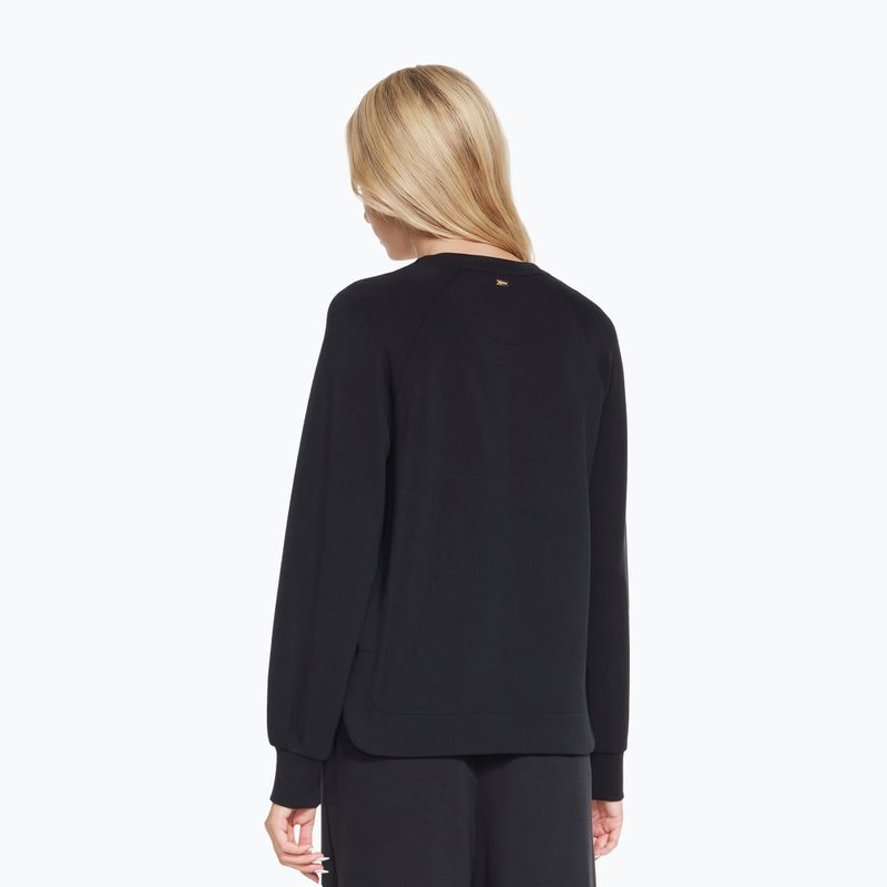 Bluza damska SKECHERS Cozy Luxe Crewneck black 2