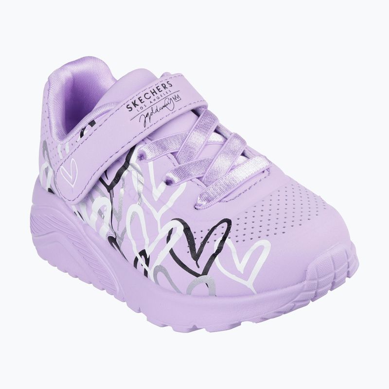 Kinder Schuhe SKECHERS Uno Lite Love Levitate Lavendel/Mehrfarbig 8