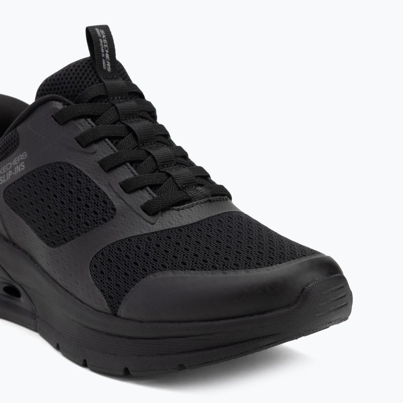 Schuhe Damen SKECHERS Bobs Arc Waves 2.0 Now On black 7
