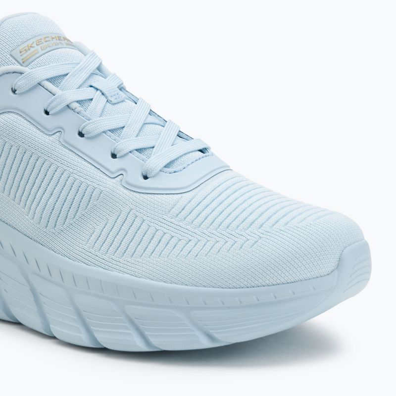 Schuhe Damen SKECHERS Bobs B Flex Hi Flying Hi light blue 7