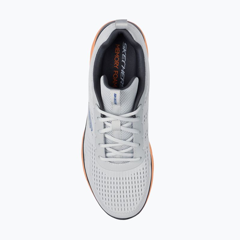 Herren Schuhe SKECHERS Summits Torre grau/orange 5