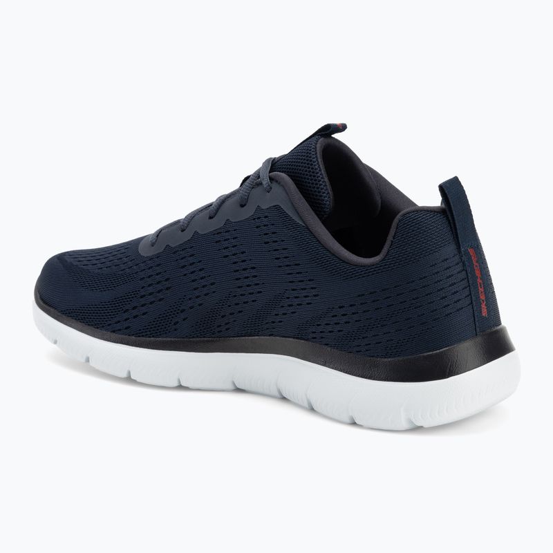 Herrenschuhe SKECHERS Summits Torre navy/red 3