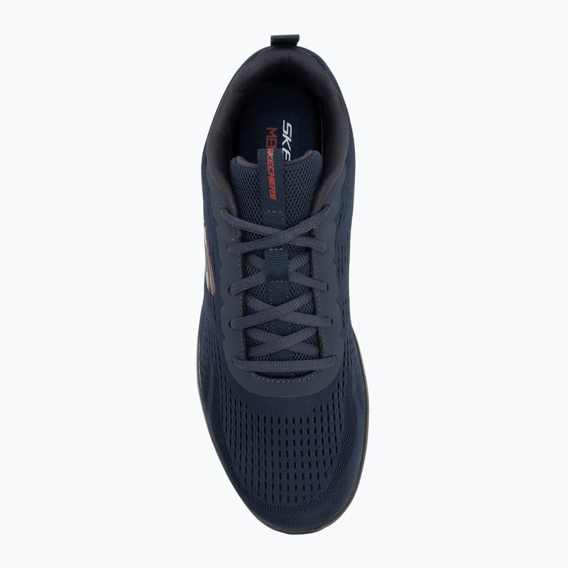 Herrenschuhe SKECHERS Summits Torre navy/red 5