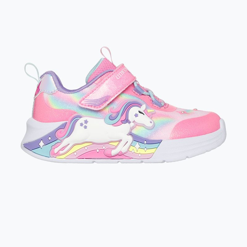 Skechers Unicorn Chaser rosa/multi Kinderschuhe 9